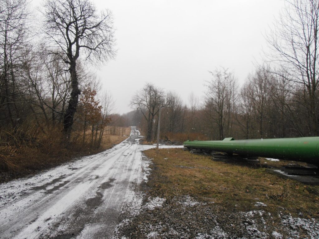 Pohled na část plánované průmyslové zóny Nad Barborou v Karviné - Dolech